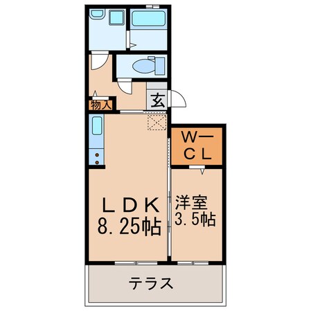 エンペラ柏井の物件間取画像